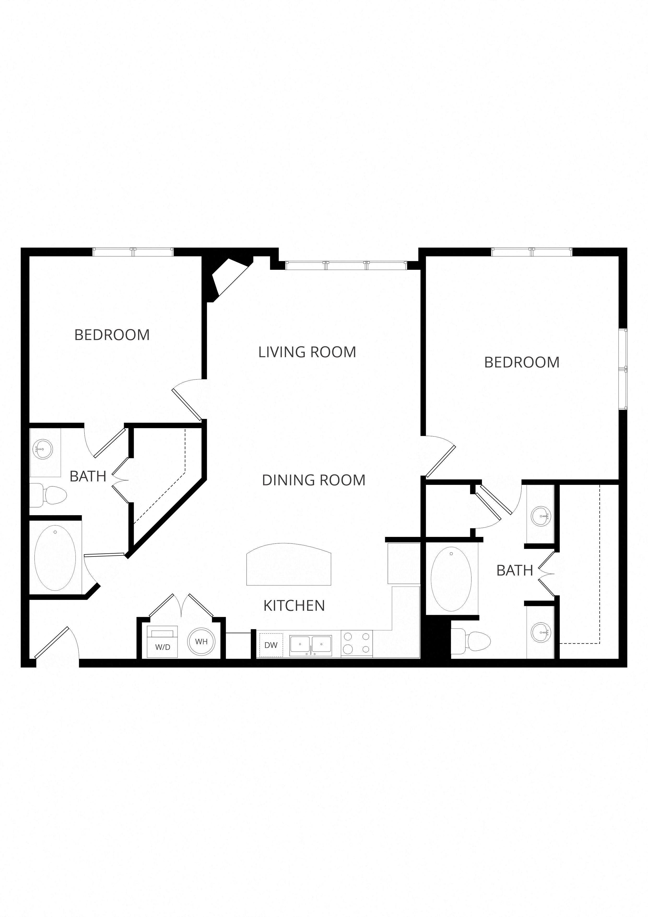 Flats - B2 floor plan